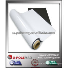 Rouleaux de feuilles pvc blanc